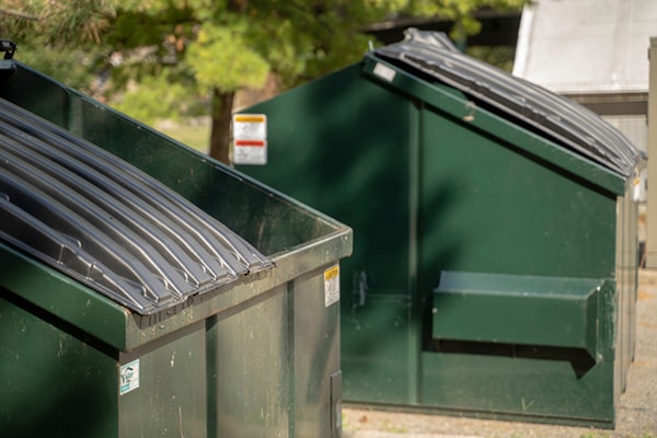 our commercial dumpsters come with weight limits that vary based on the size of the dumpster